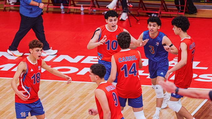 Puerto Rico cierra sexto en el NORCECA Sub-19 y Adrián Figueroa destaca entre los mejores del torneo